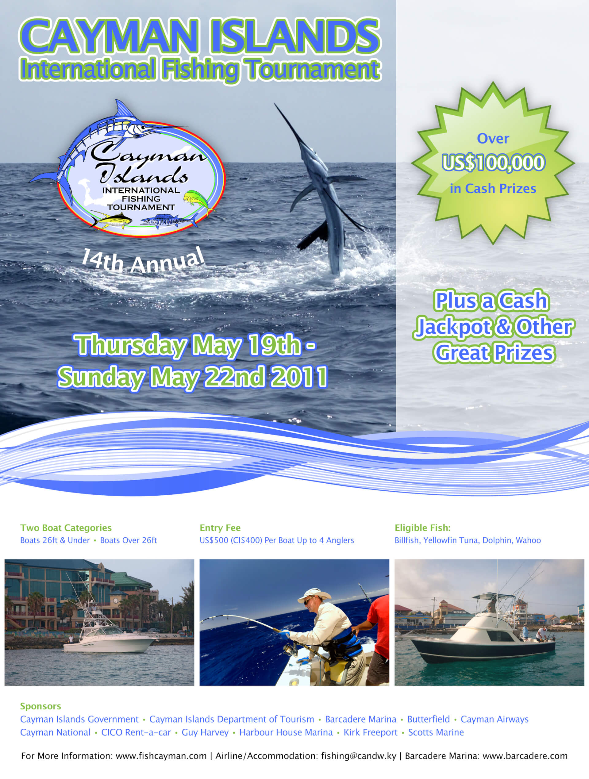 14th Annual Cayman Islands International Fishing Tournament Cayman